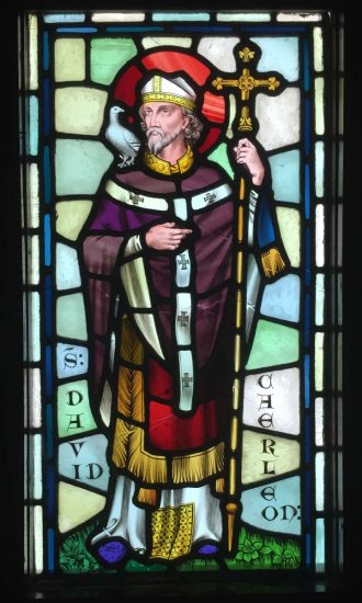 St. David of Wales, 6th century Anglican bishop and patron saint